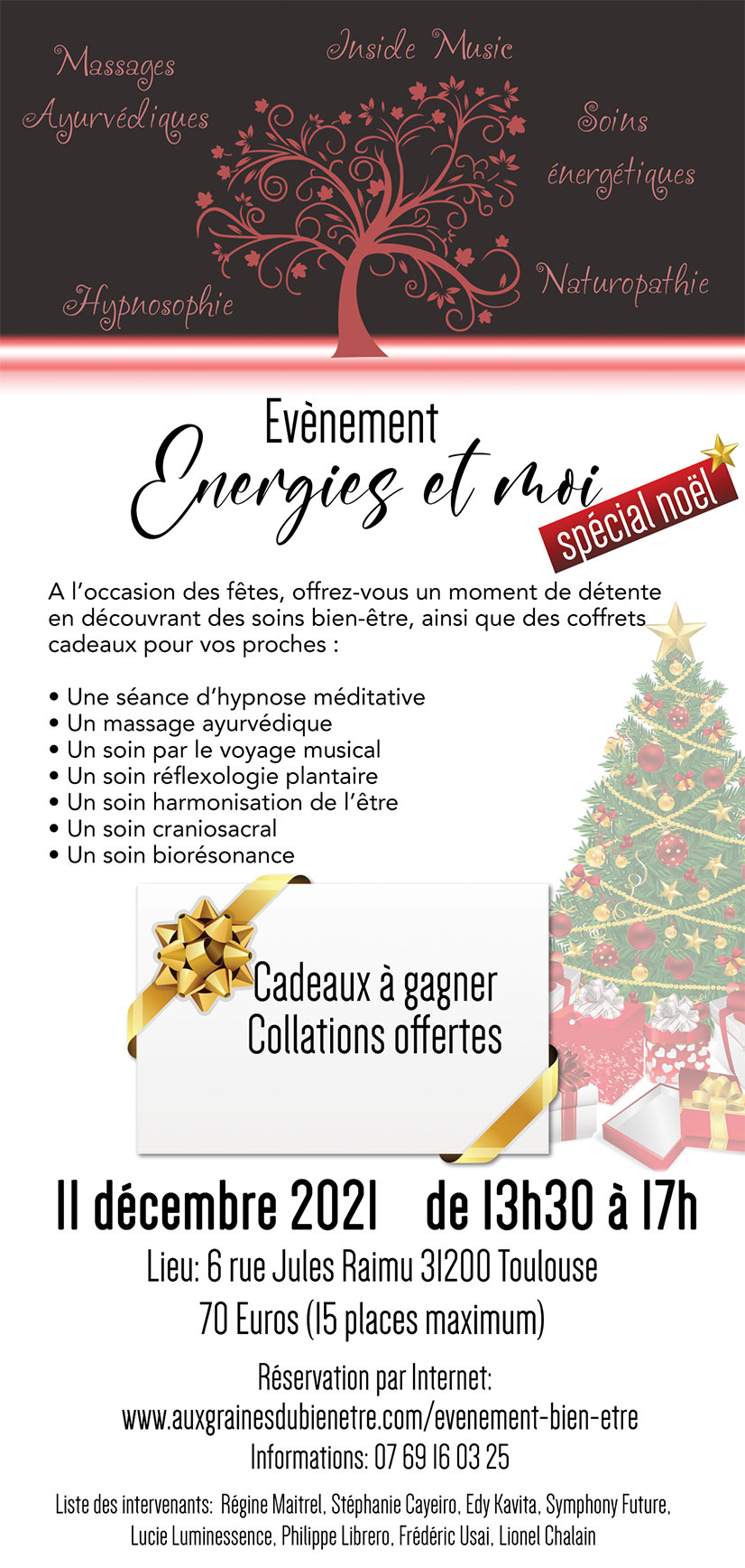 Evènement Energies et Moi 11décembre 2020